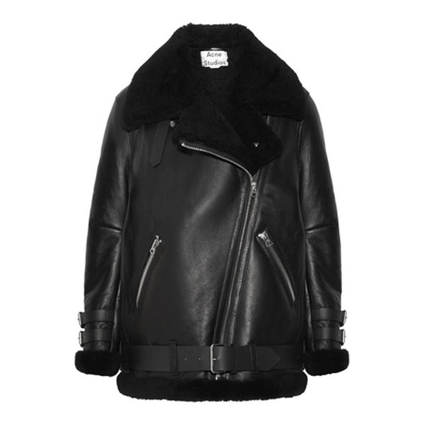 Velocite Shearling-Trimmed Jacket from Net-A-Porter