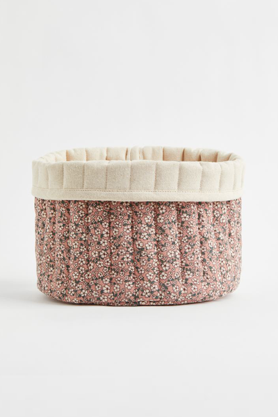 Quilted Storage Basket from H&M