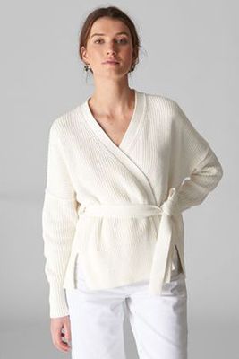 Tie Front Cotton Cardigan, £99 | Whistles