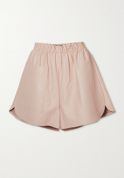 Lane Vegetarian Leather Shorts from Stella McCartney