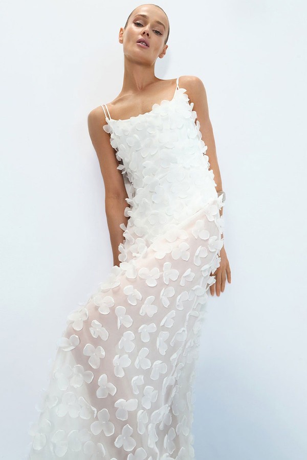 Floral Chiffon Maxi Dress