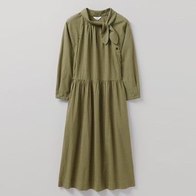 Ora Check Cotton Dress from Toast