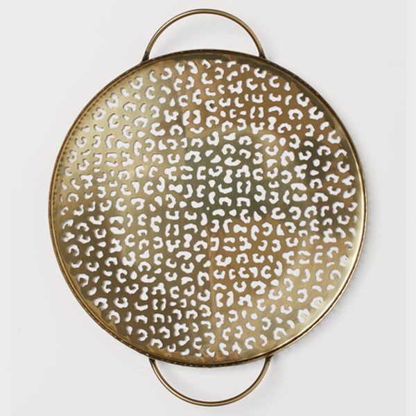 Round Metal Tray