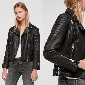 Papin Leather Biker Jacket