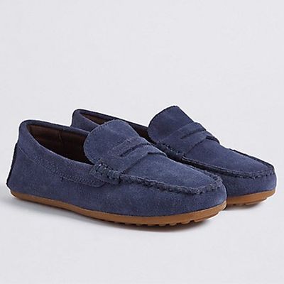 Kids’ Suede Driving Shoes from Marks & Spencer
