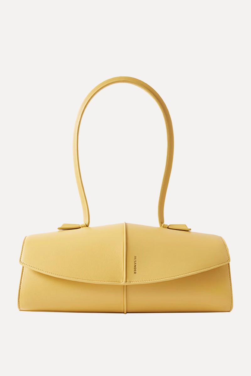 Linea Leather Shoulder Bag from Jil Sander