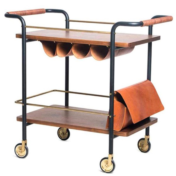 Valet Bar Cart from David Rockwell X Stellar Works