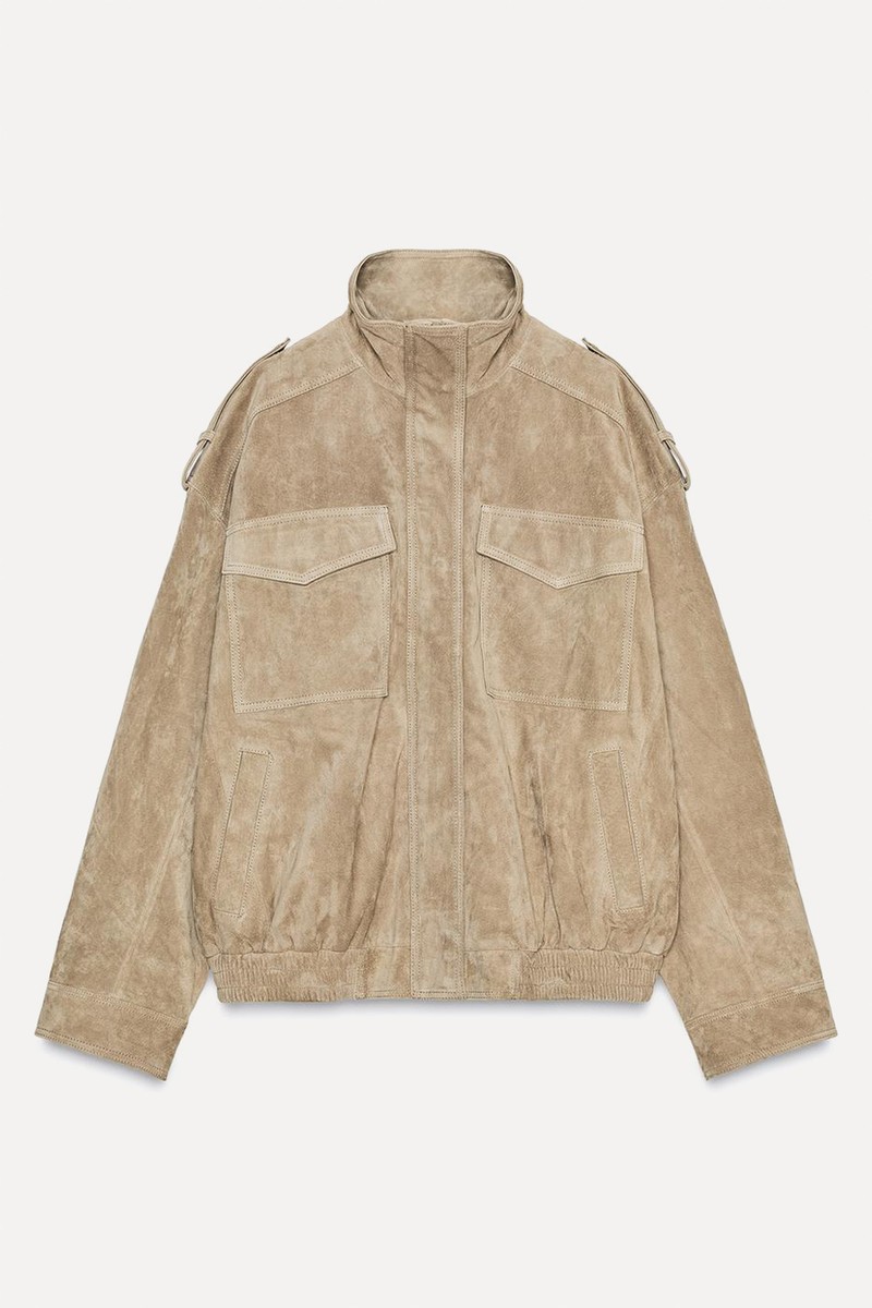 Suede Leather Jacket