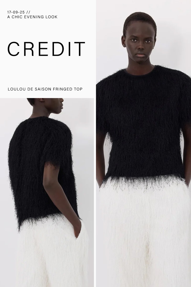 Zaro Fringed T-Shirt from LouLou De Saison
