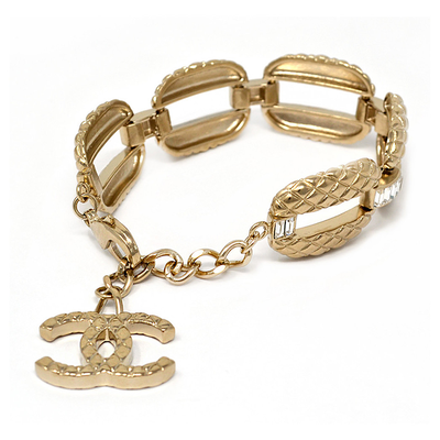 Quilt Design Bracelet from Chanel