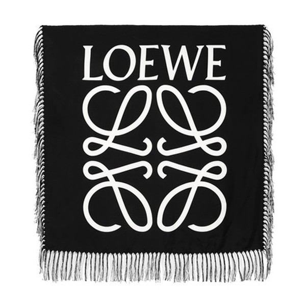 Fringed Printed Silk-Twill Scarf from £525
