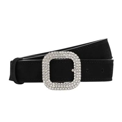 Suede Crystal Belt from Kate Cate