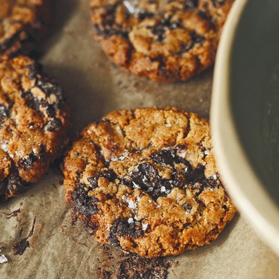 Sea Salt Chocolate Cookies