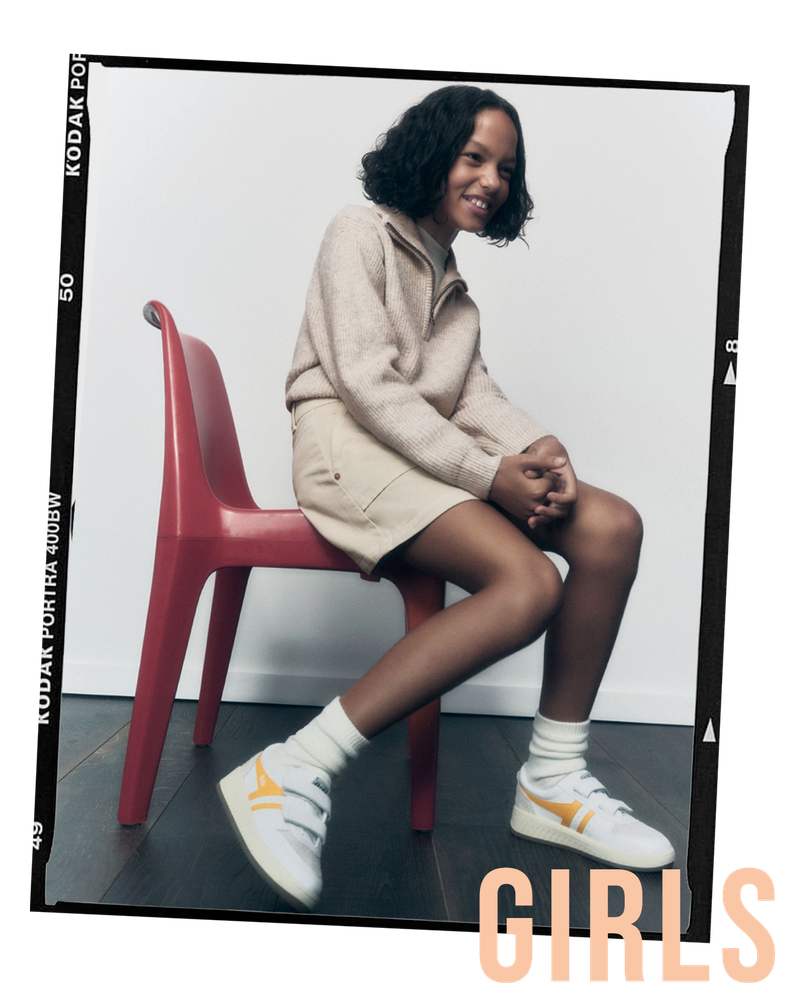 Leather Sneakers from Gola x Zara