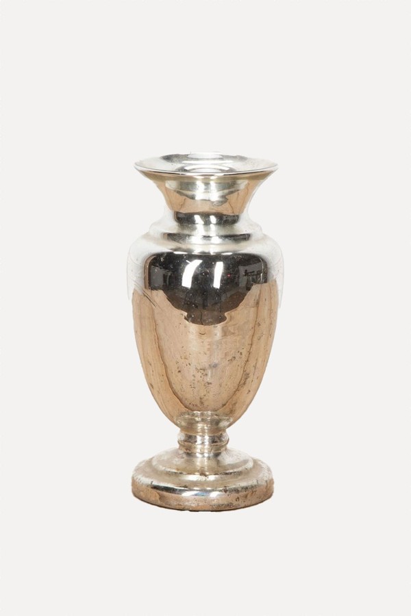 French 19th Century Decorative Mercury Glass Vase from Lorfords