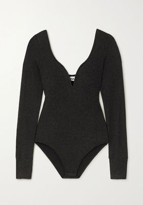 Stretch-Jersey Bodysuit from Ganni