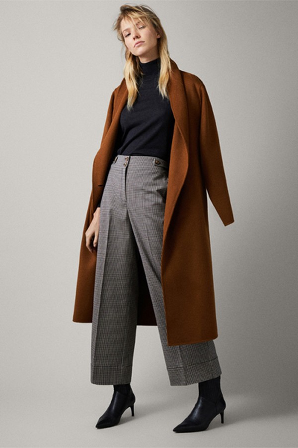 Cropped Fit Trousers from Massimo Dutti