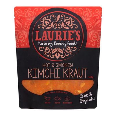 Raw & Organic Hot & Smokey Kimchi Kraut from Laurie's