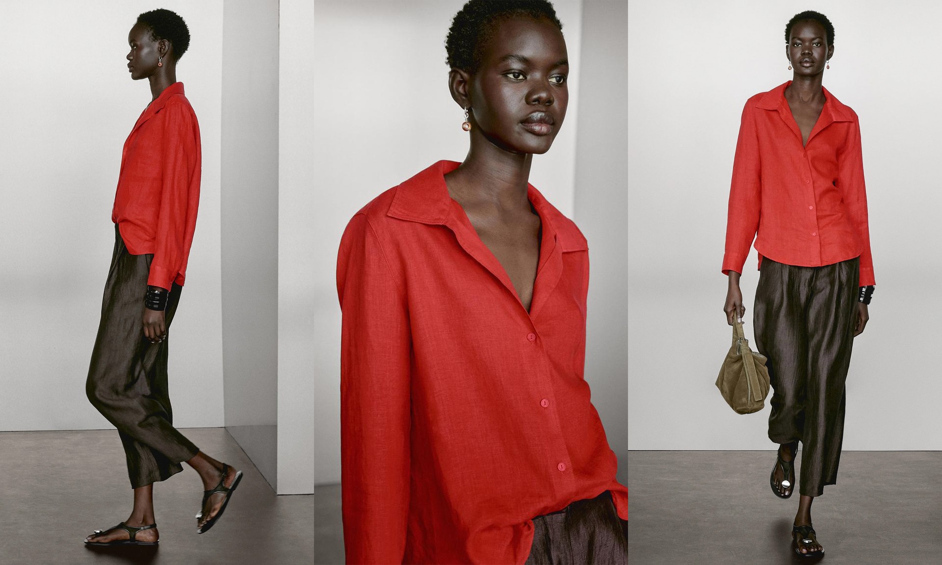Button-Down Blouse from Massimo Dutti