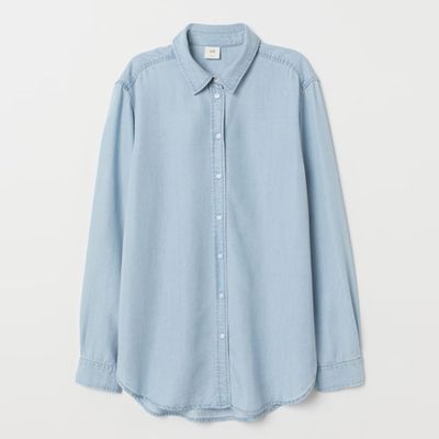 Lyocell Denim Shirt from H&M