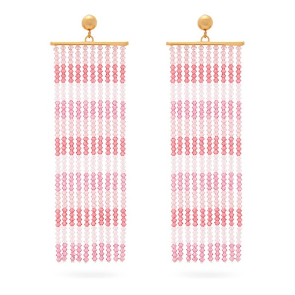 Rideaux Beaded-Tassel Earrings from Jacquemus