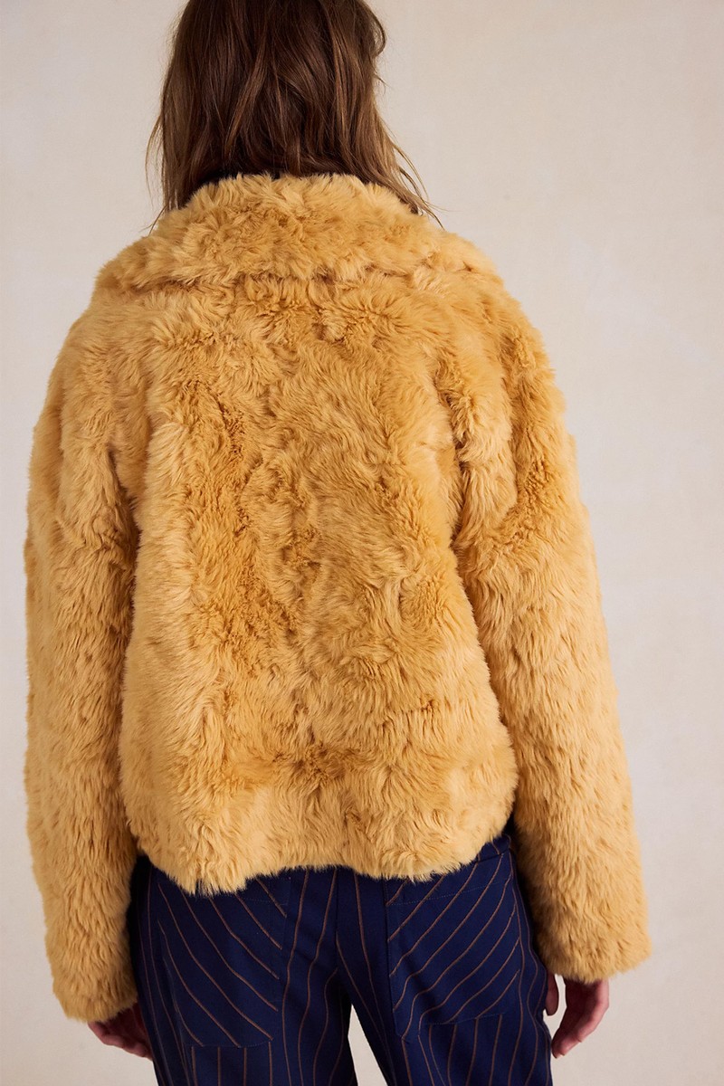 Alice Throw On Faux Fur Jacket