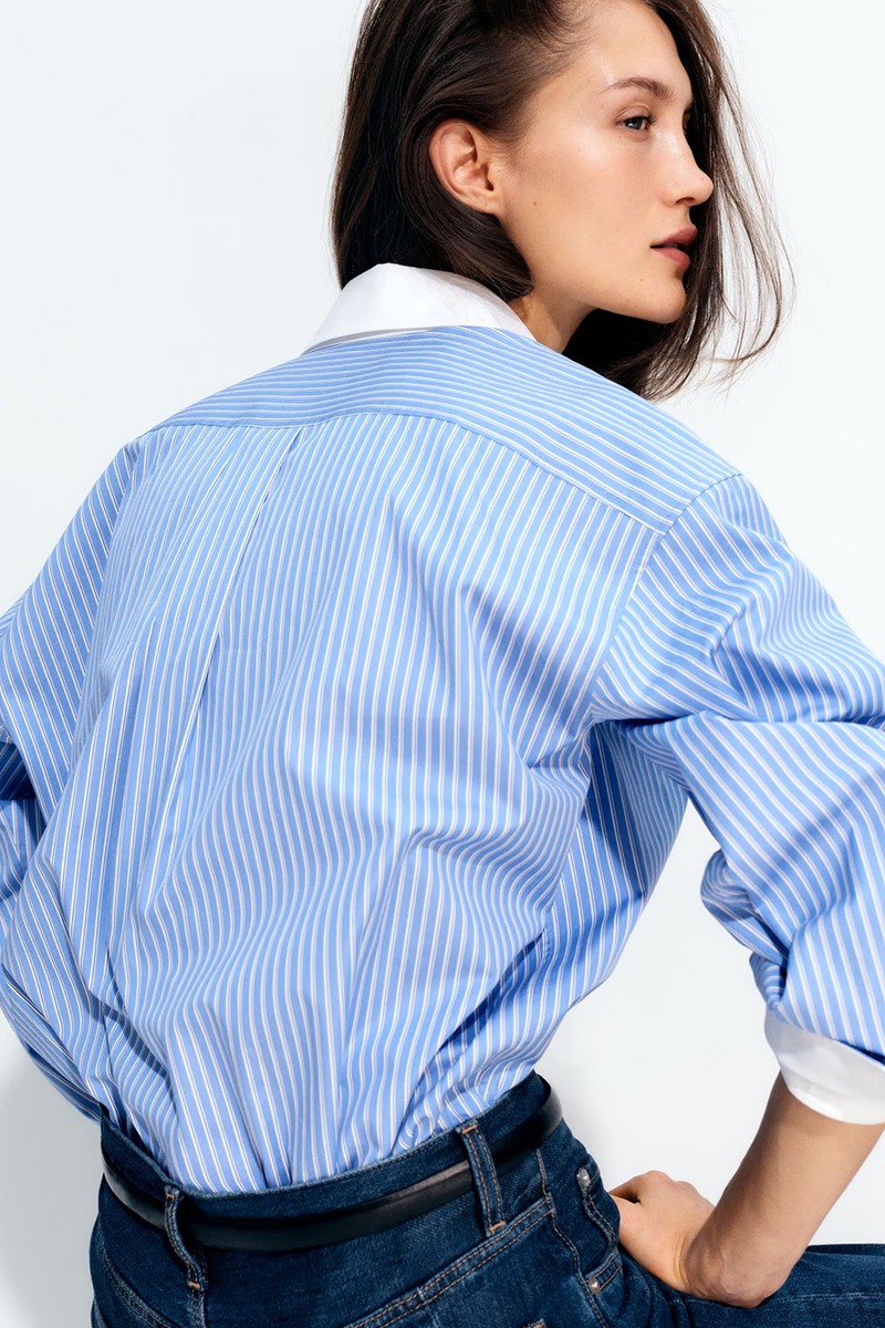 Relaxed-Fit Poplin Shirt