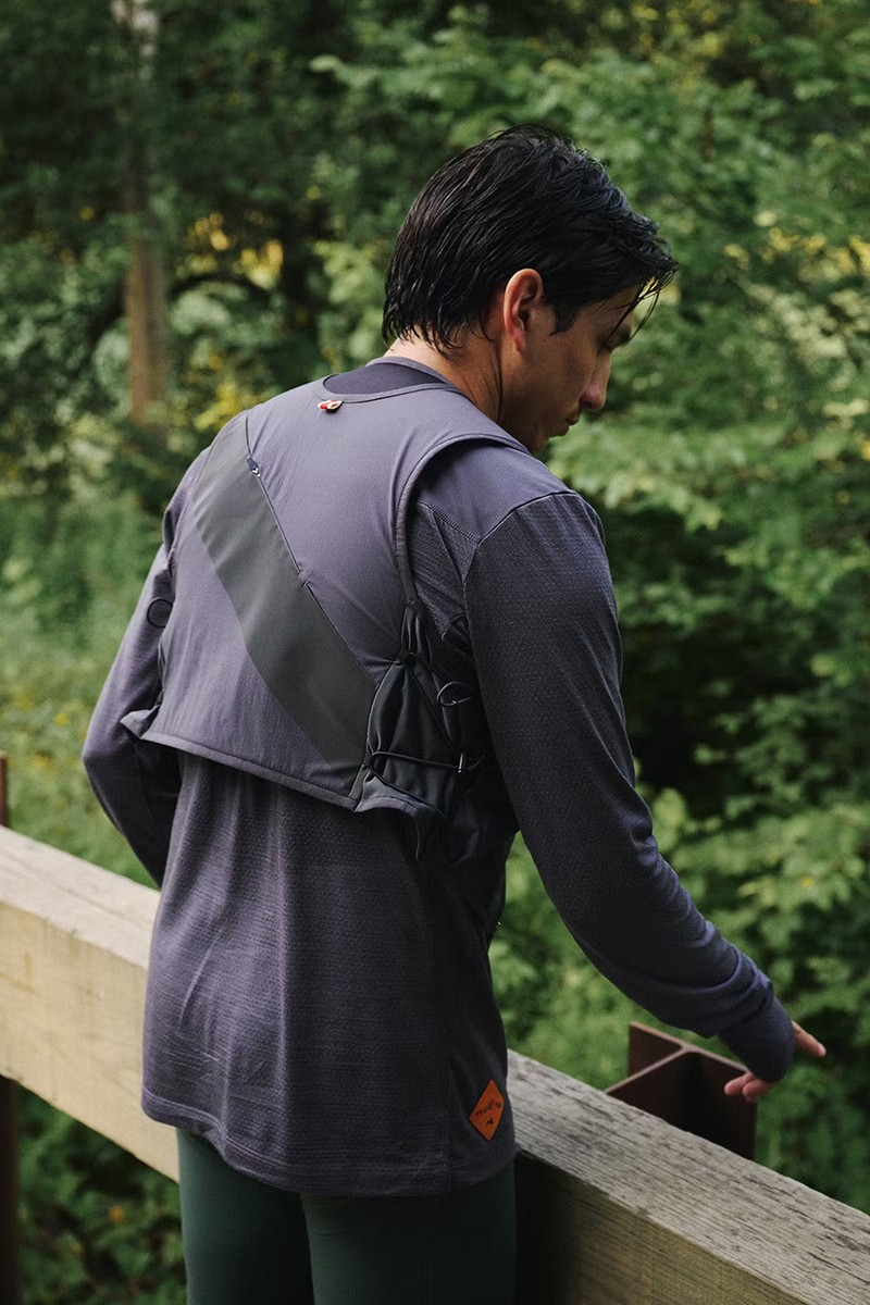 Overland Hydration Vest from Tracksmith