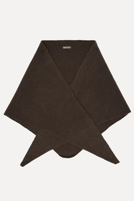 Brown Wool Scarf from Birrot
