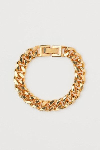 Gold-Plated Chain Bracelet