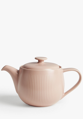 Fluted Stoneware Teapot from John Lewis