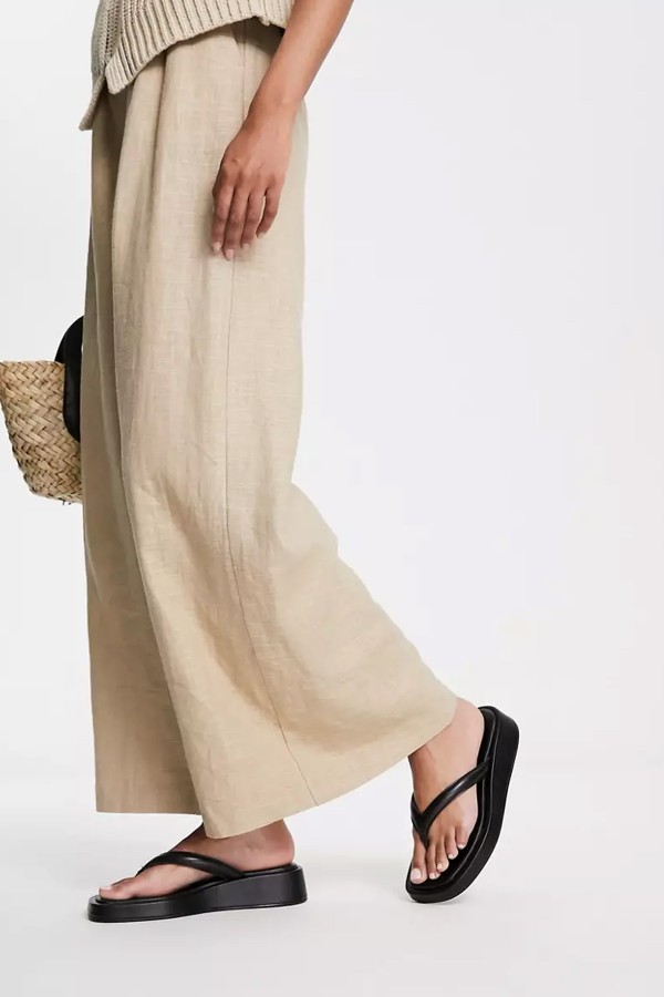 Platform Strap Sandals from Mango