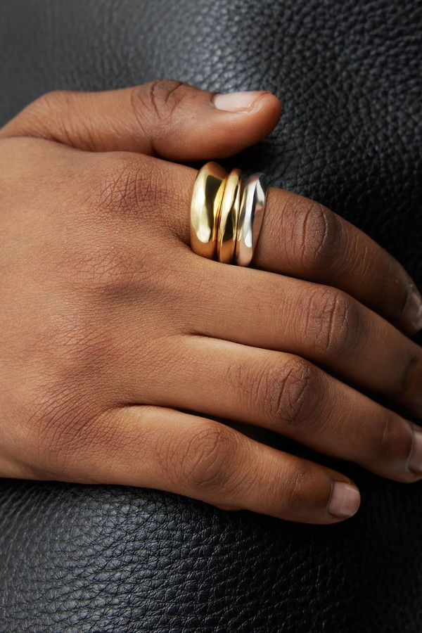 Sculptural Ring Set from Jigsaw