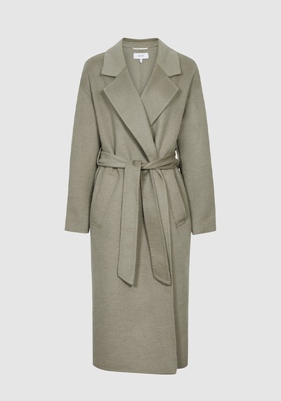 Wool Blend Oversized Overcoat from Reiss