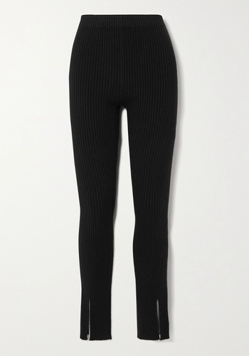 Sima Ribbed Cashmere Leggings from Lisa Yang