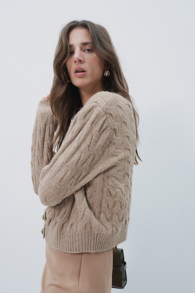 Cable-Knit Cardigan from H&M