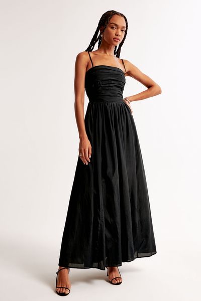 The A&F Emerson Lace-Up Back Maxi Dress