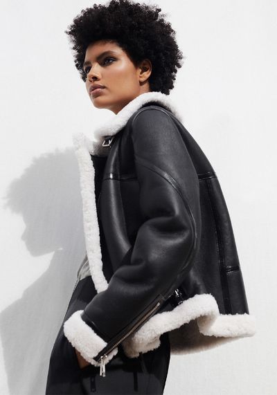 Eve Shearling Aviator Jacket