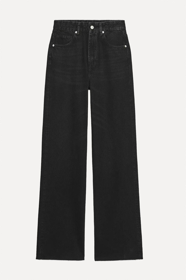 Trf Wide-Leg High-Waist Jeans from Zara