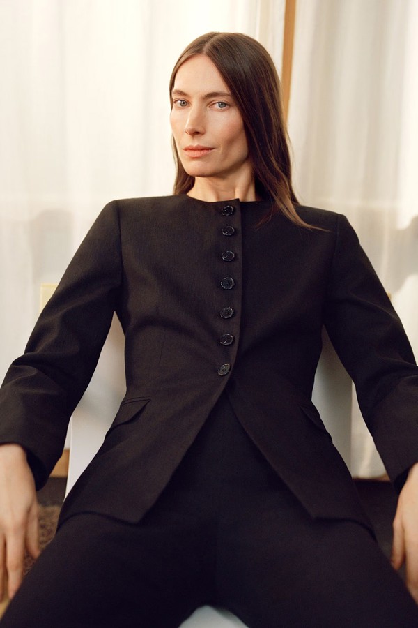 Linen-Blend Blazer from ARKET