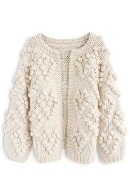 Ivory Cardigan from Knit Your Love
