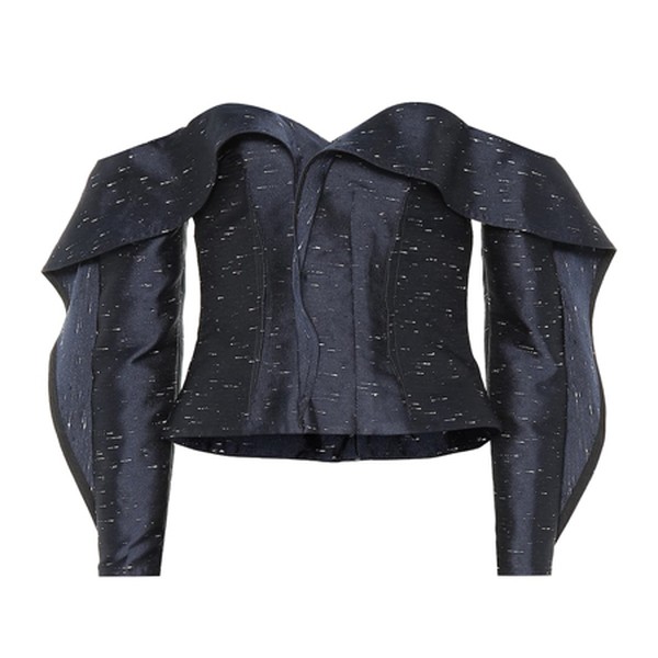 Jacquard Off-The-Shoulder Top from Self-Portrait