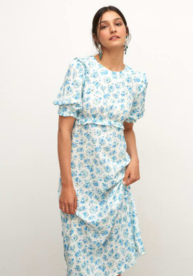 Floral Felicia Frill Midi Dress from Nobody's Child