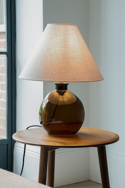 Hand Blown Glass Table Light from Jasper Conran London 