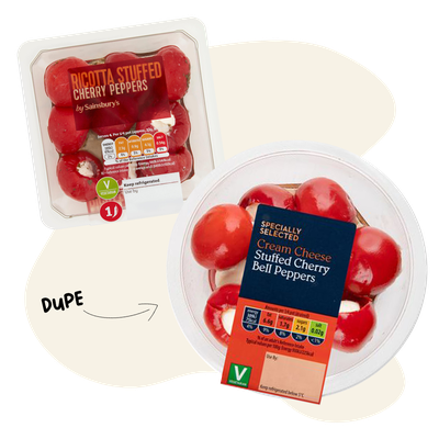 Cream Cheese Stuffed Cherry Bell Peppers from Specially Selected