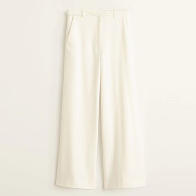 Wool Trousers from Mango