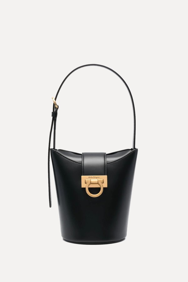 Trifolio Leather Shoulder Bag from Ferragamo