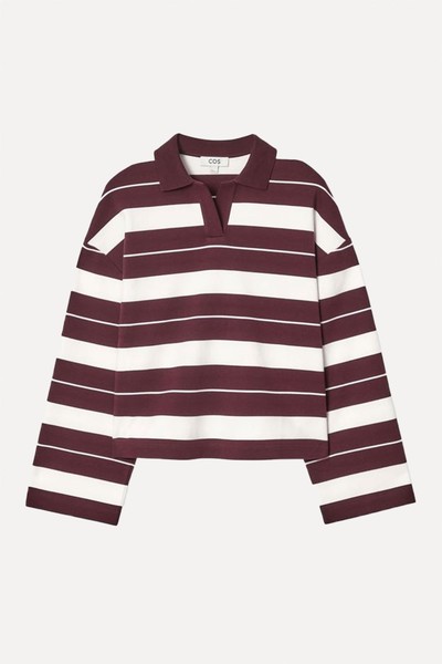 Striped Jersey Rugby Shirt from COS