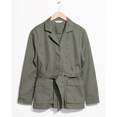 Belted Army Jacket from & Other Stories