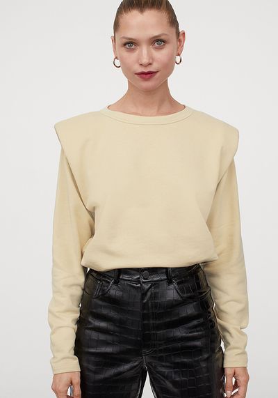 Shoulder-Pad Top, £24.99